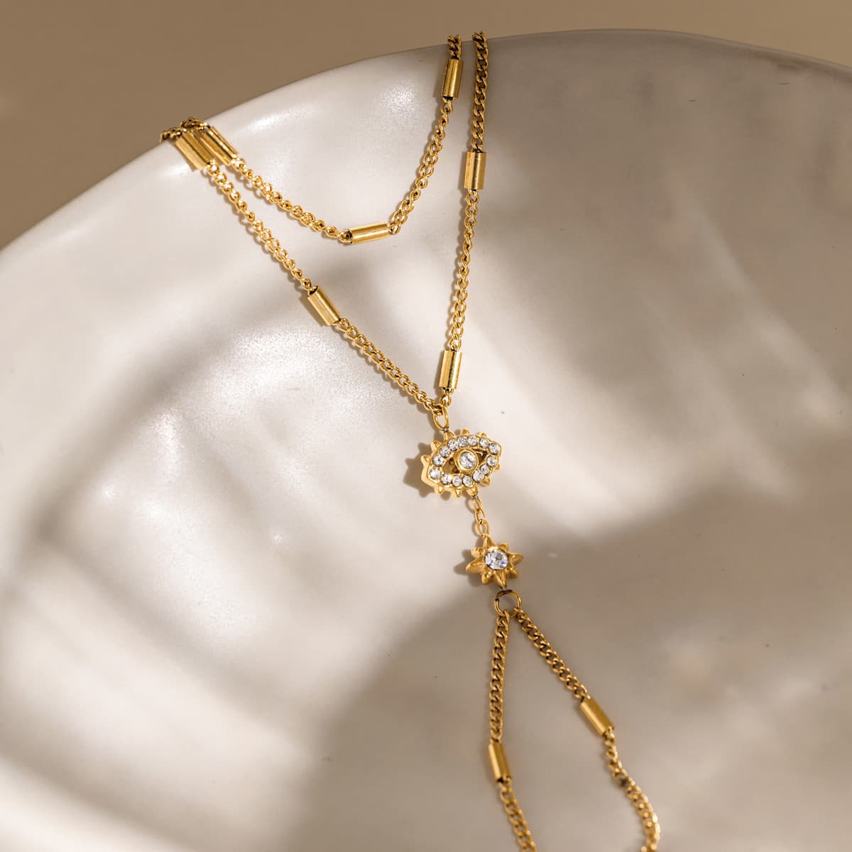 Evil Eye Hand Chain