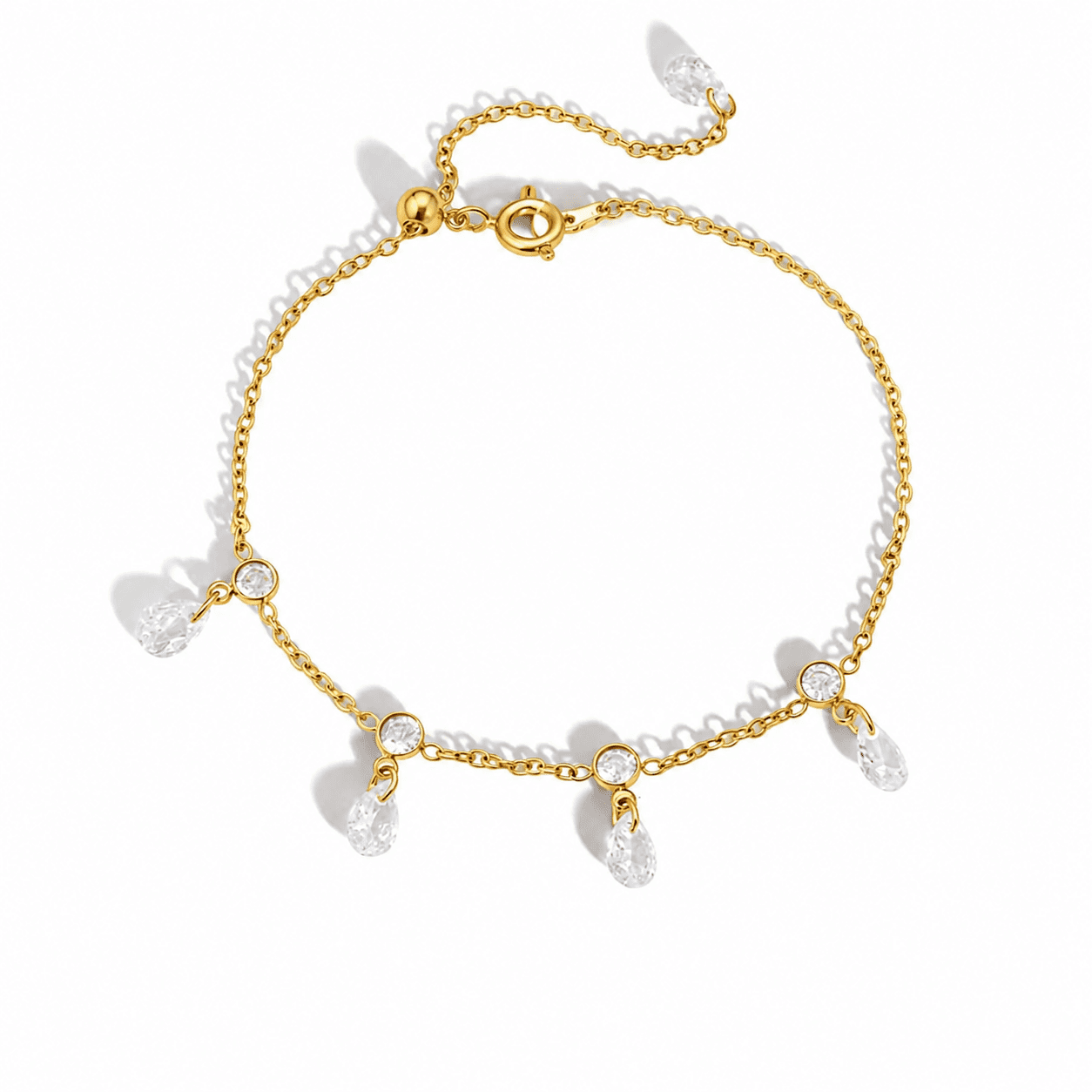Crystal Drop Bracelet
