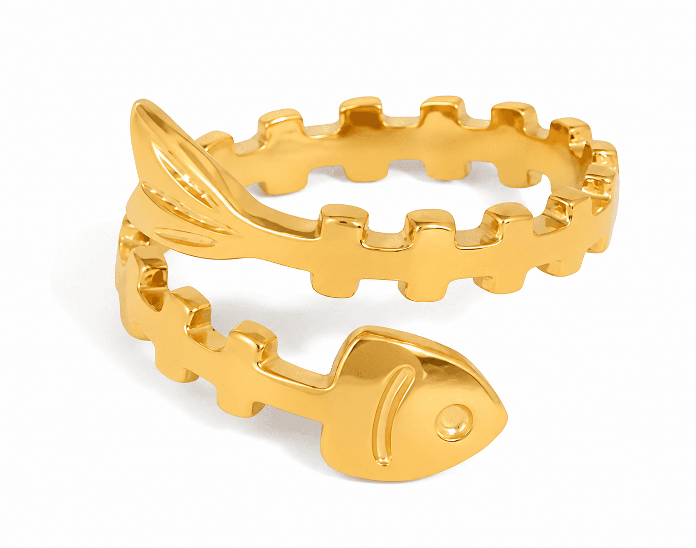 Fish Bone Ring 