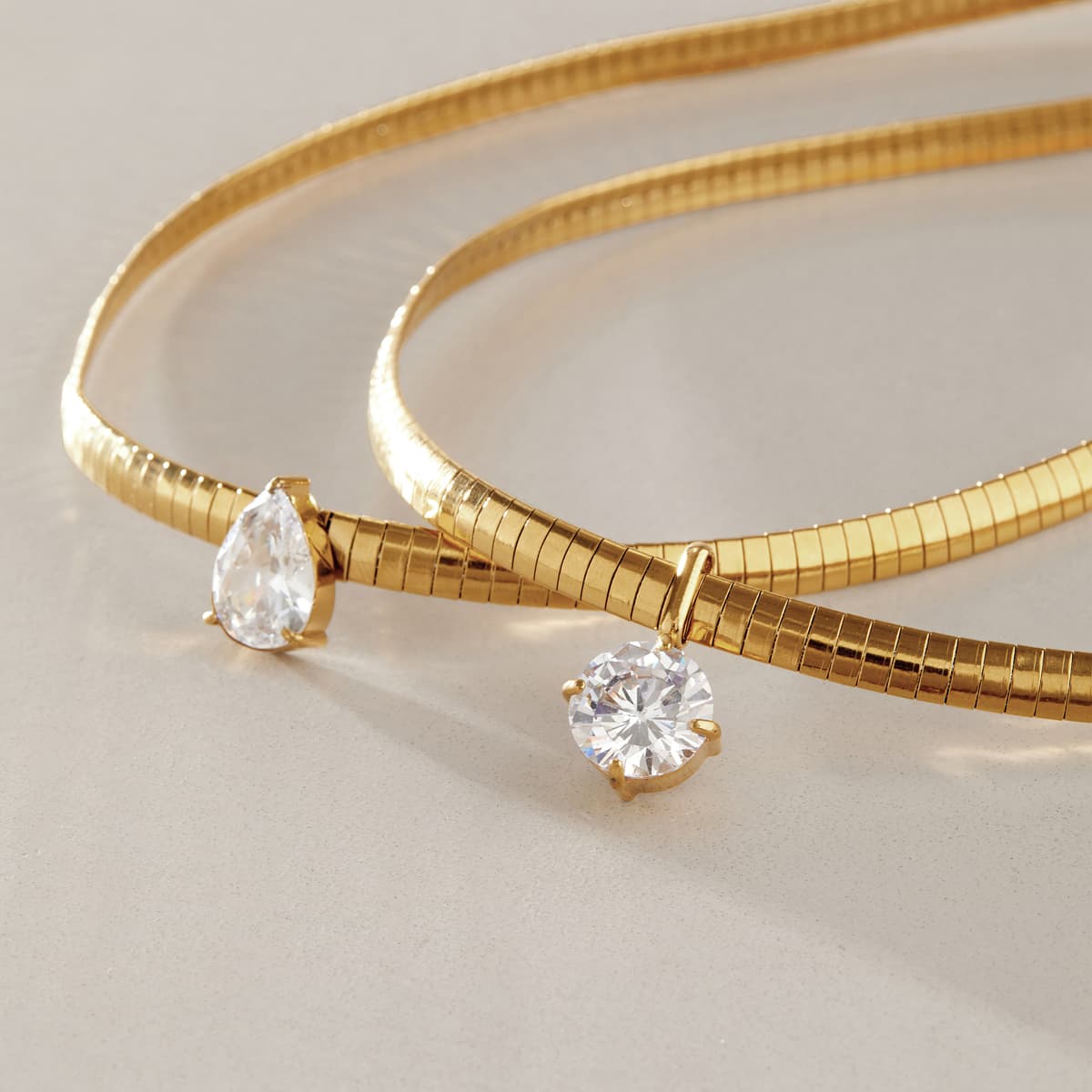 Round Zircon Choker