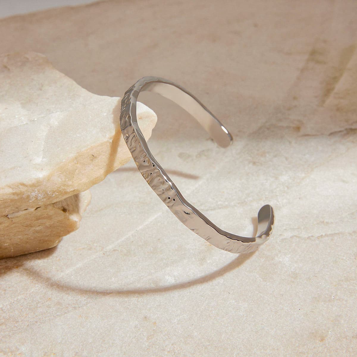 Hammered Cuff Bracelet 