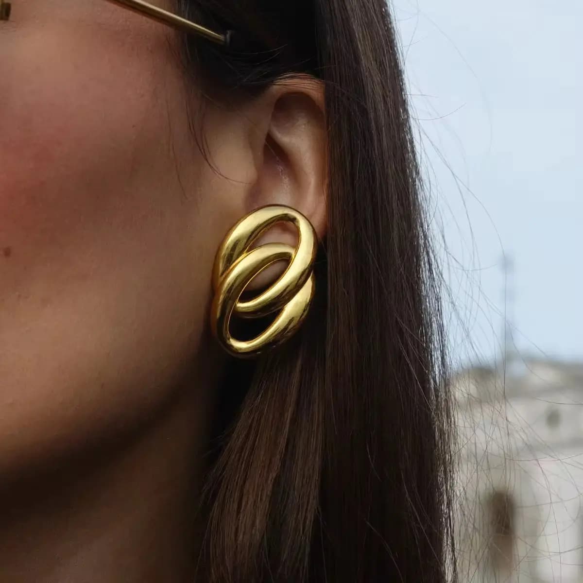 Sculptural Earrings 