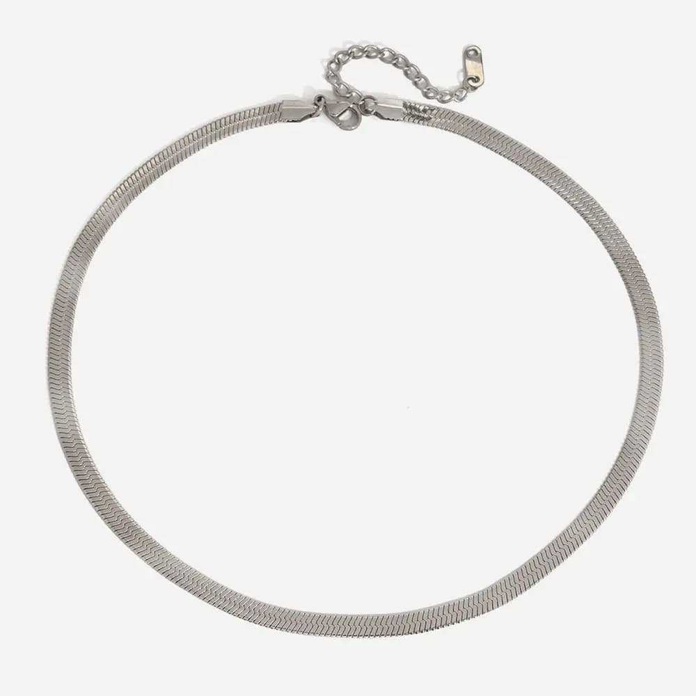 Herringbone Chain Necklace
