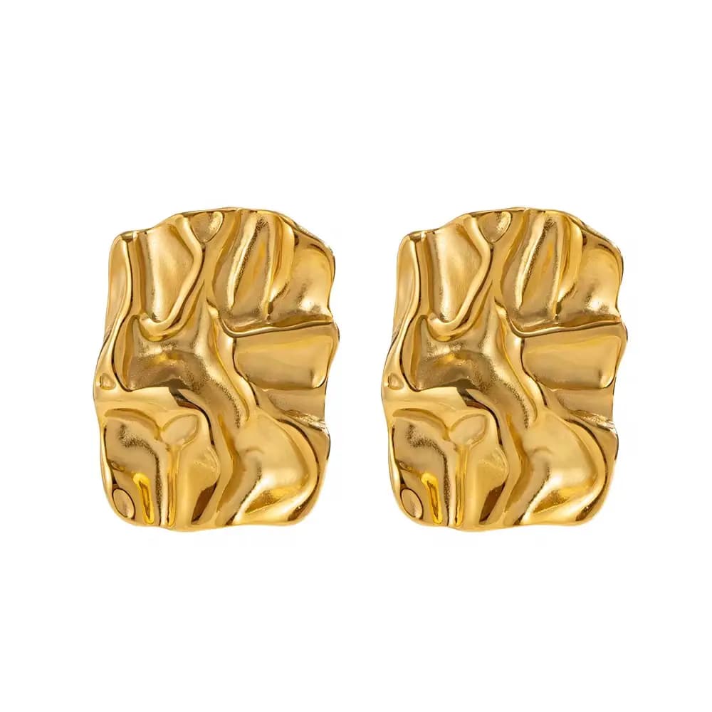 Sculptural Statement Earrings 