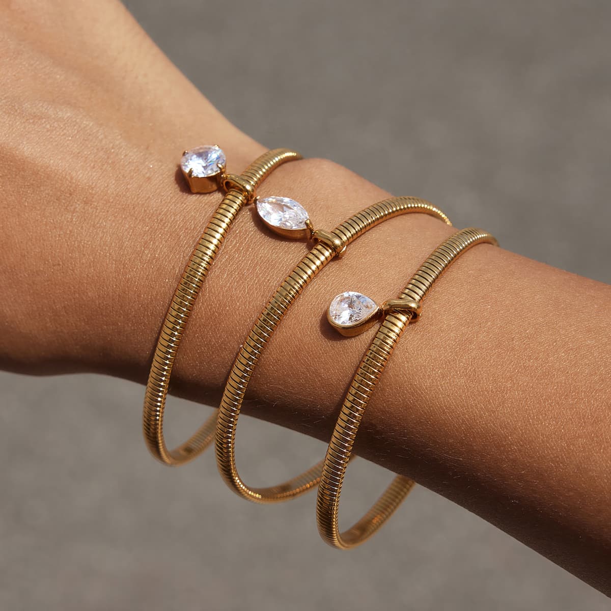 Snake Marquise Bracelet