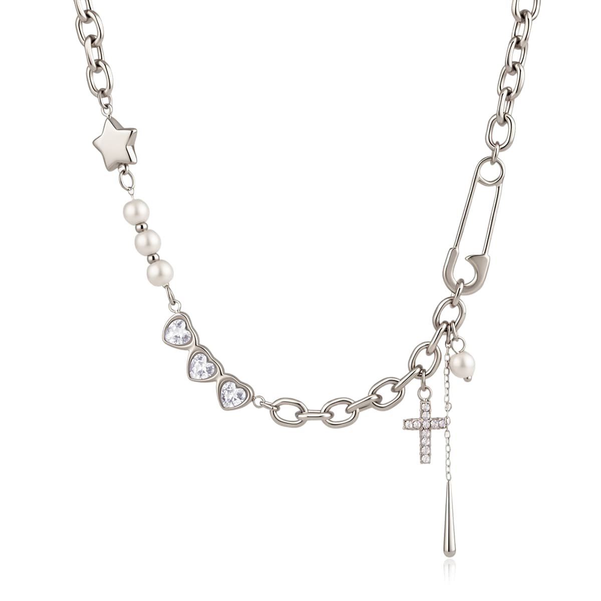 Cross Charm Necklace 
