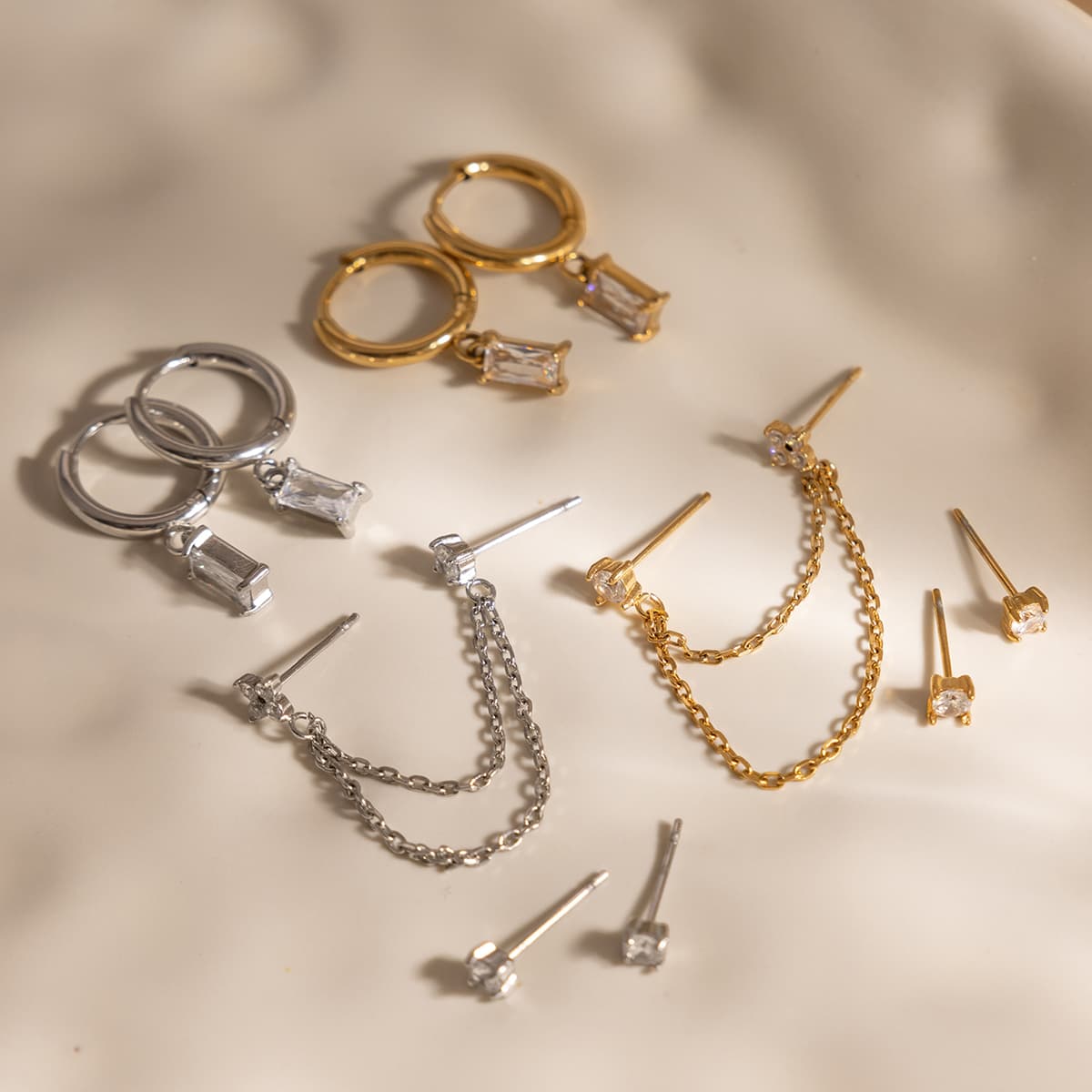Elegant Earring Set 