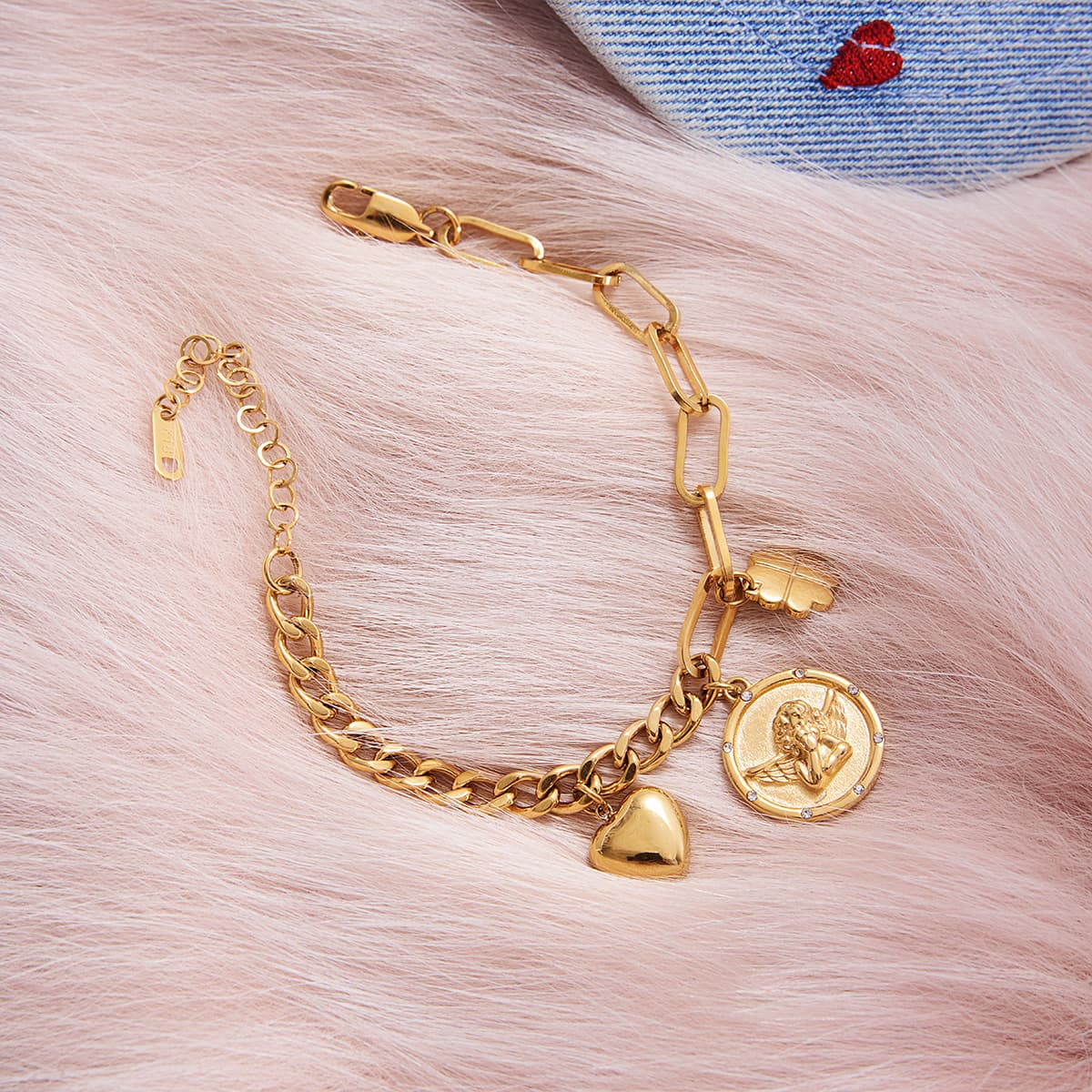 Angel Coin Bracelet