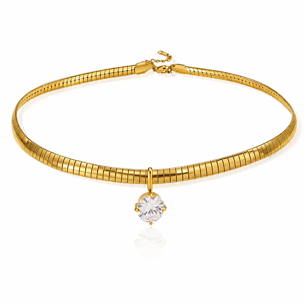 Round Zircon Choker