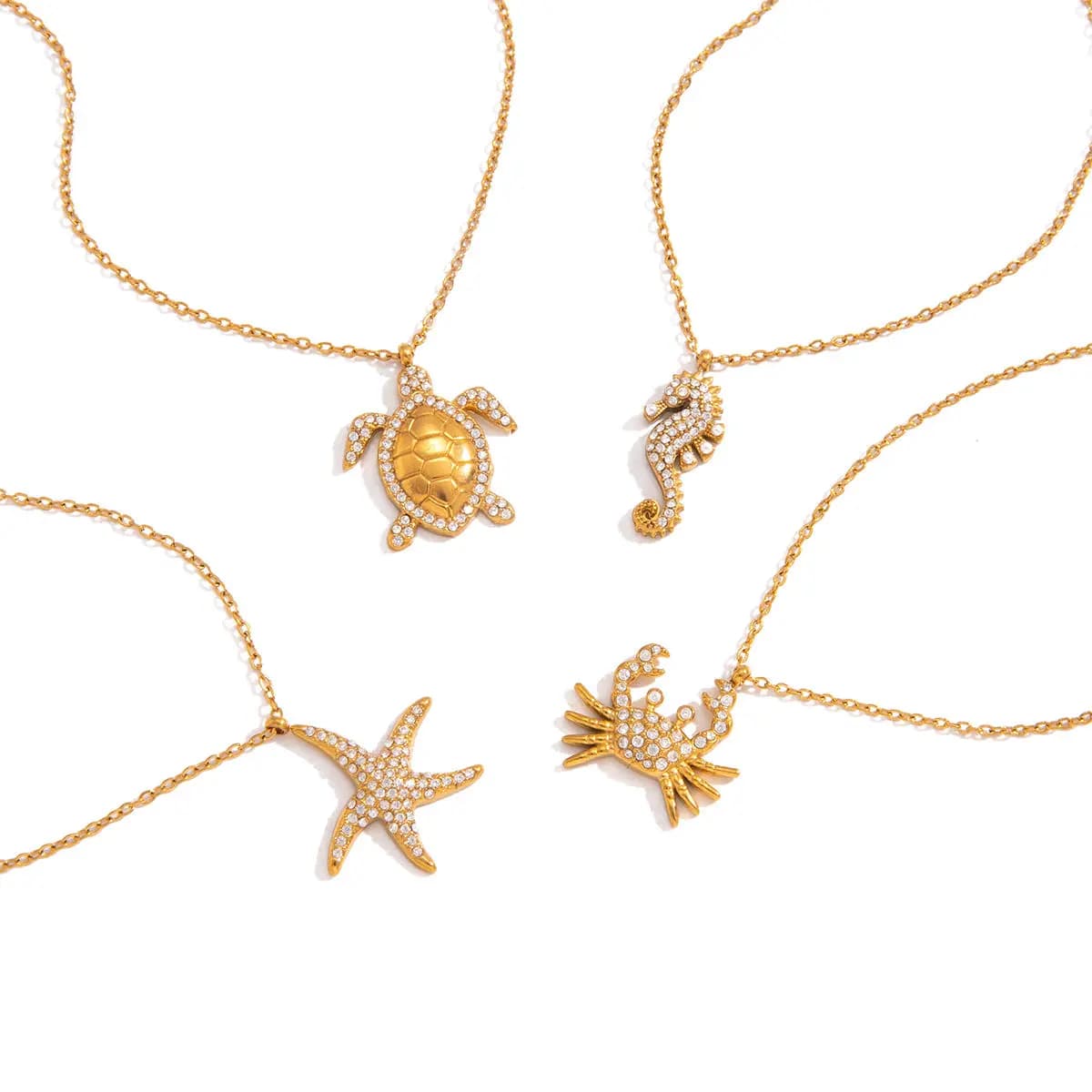 Crab Necklace 