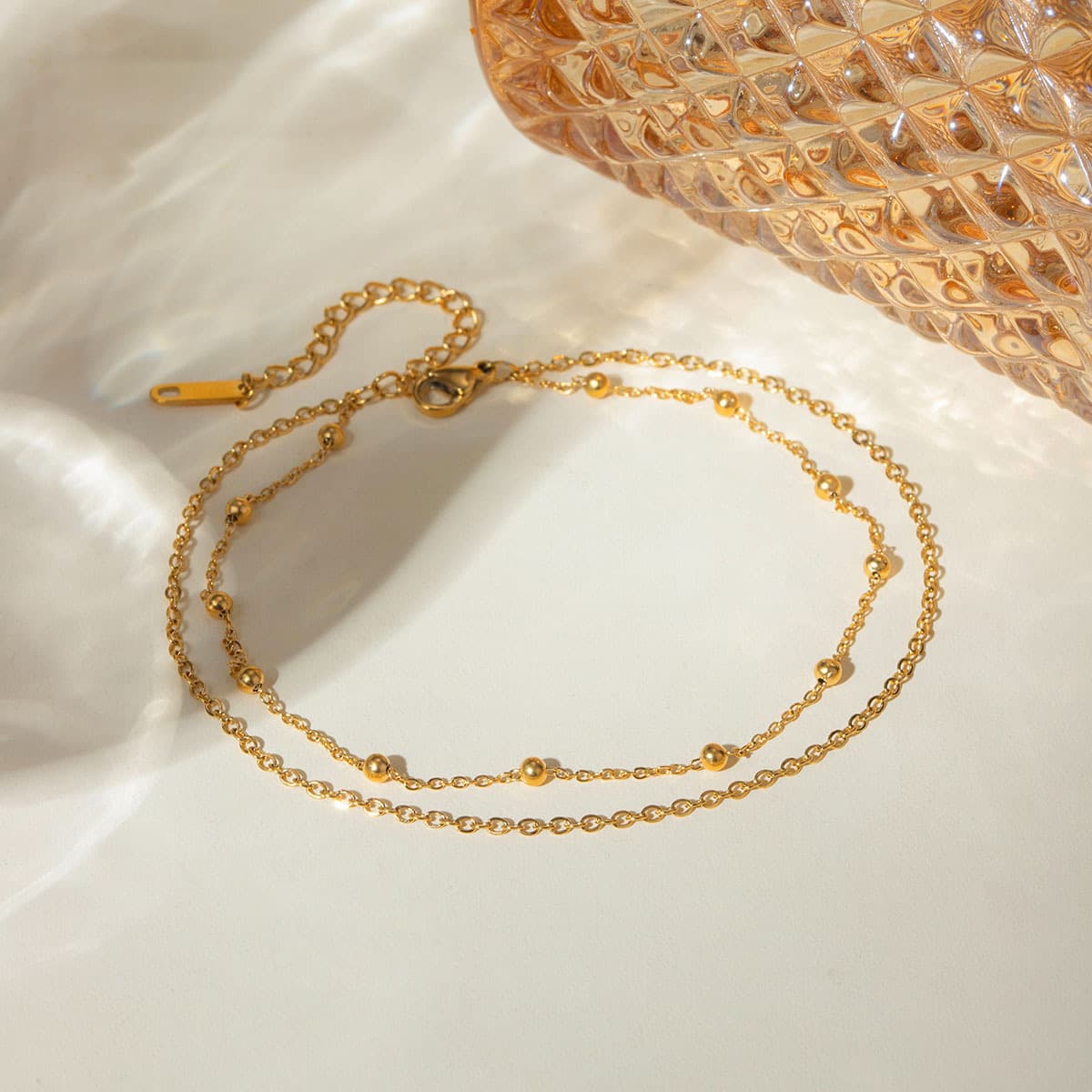 Double Layered Anklet