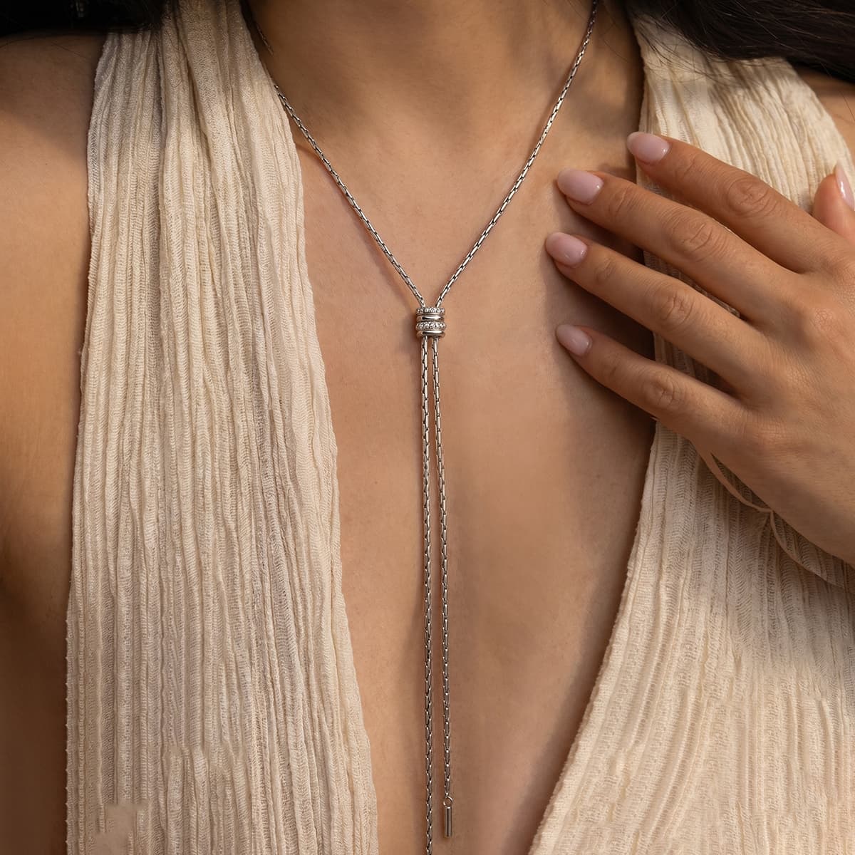 Adjustable Slider Necklace