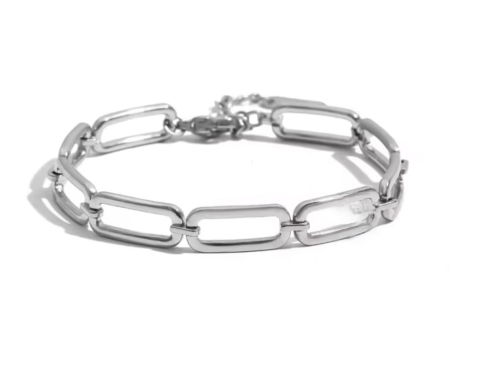 Paperclip Chain Bracelet