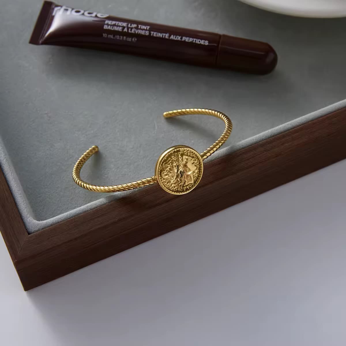 Medallion Cuff Bracelet