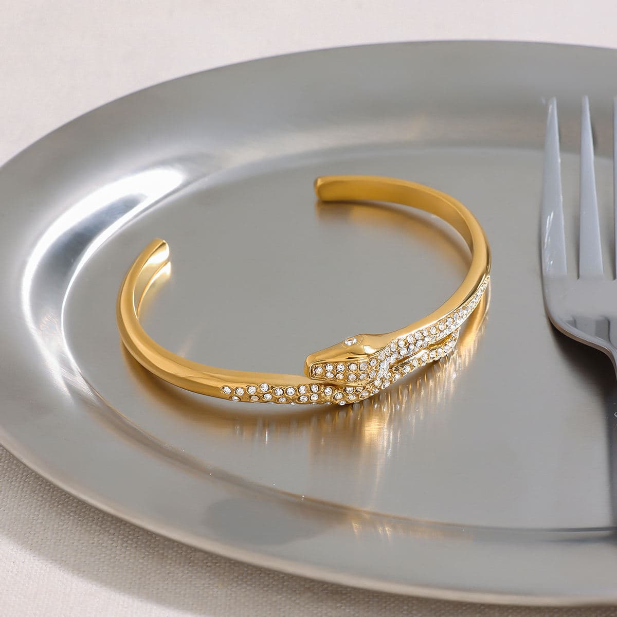 Snake Cuff Bracelet 
