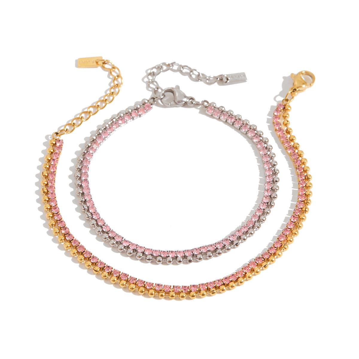 Pink Tennis Bracelet 