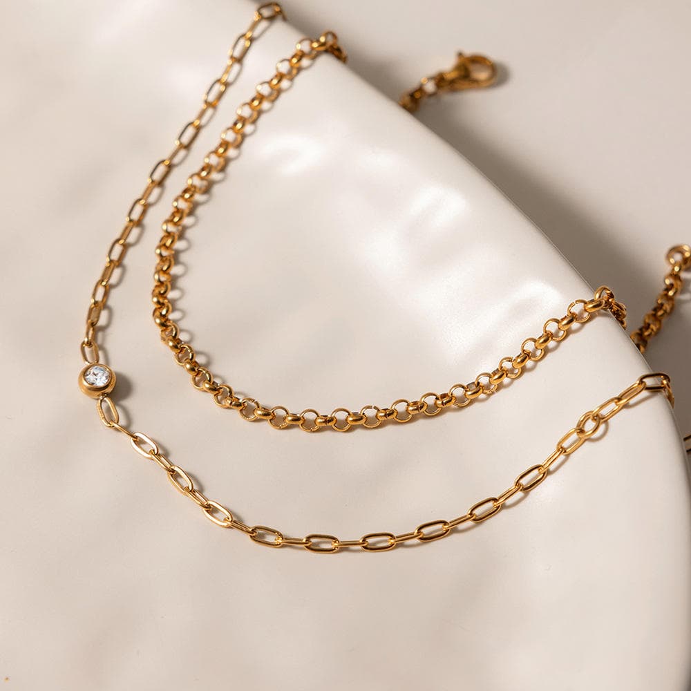 Layered Bracelet Set 