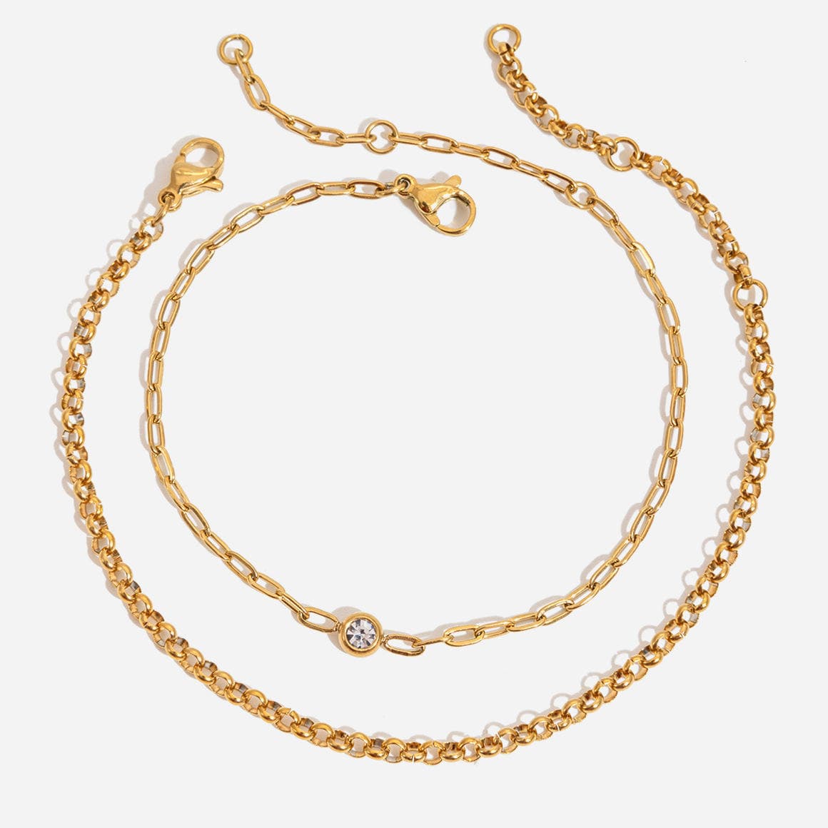 Layered Bracelet Set 