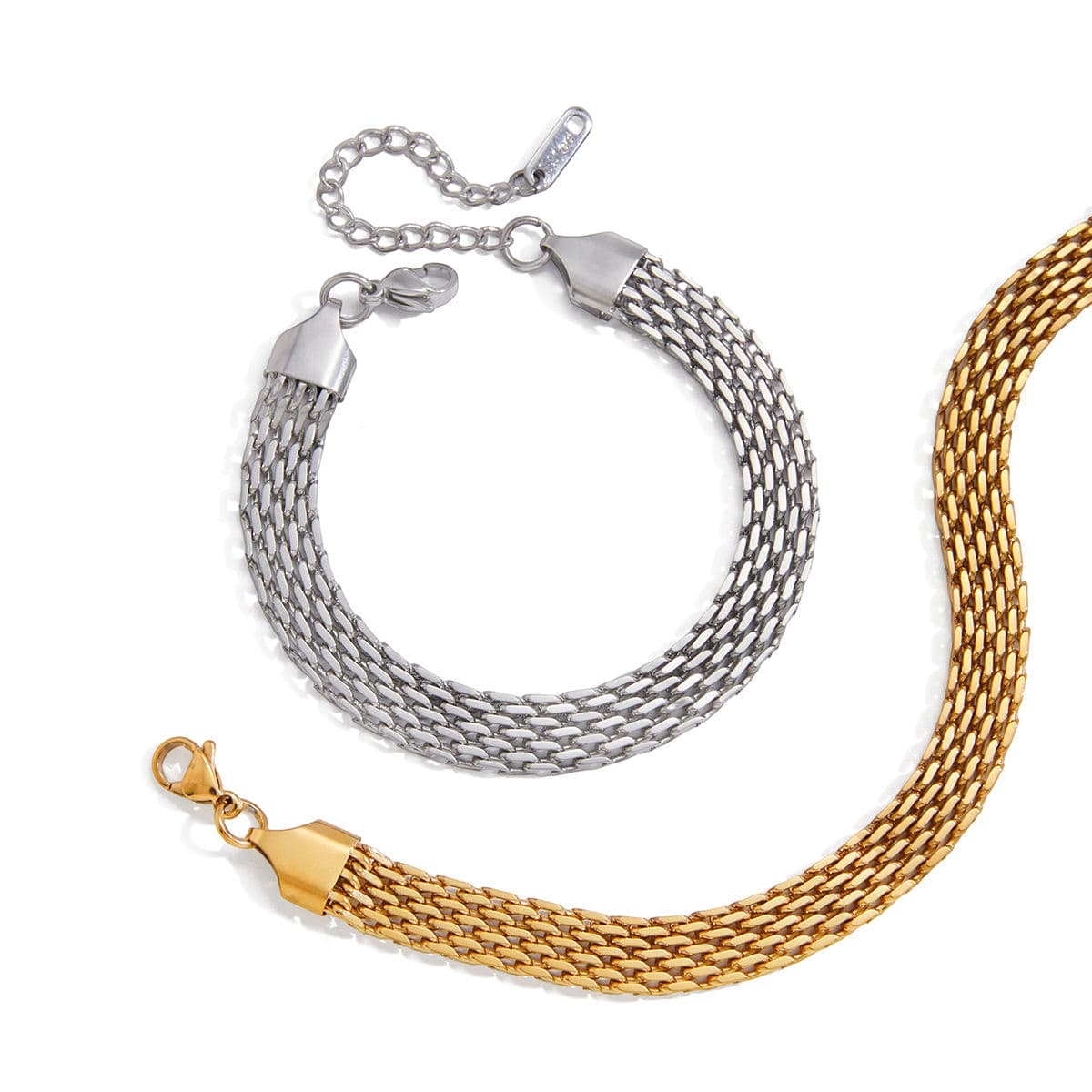 Multi-Strand Mesh Bracelet