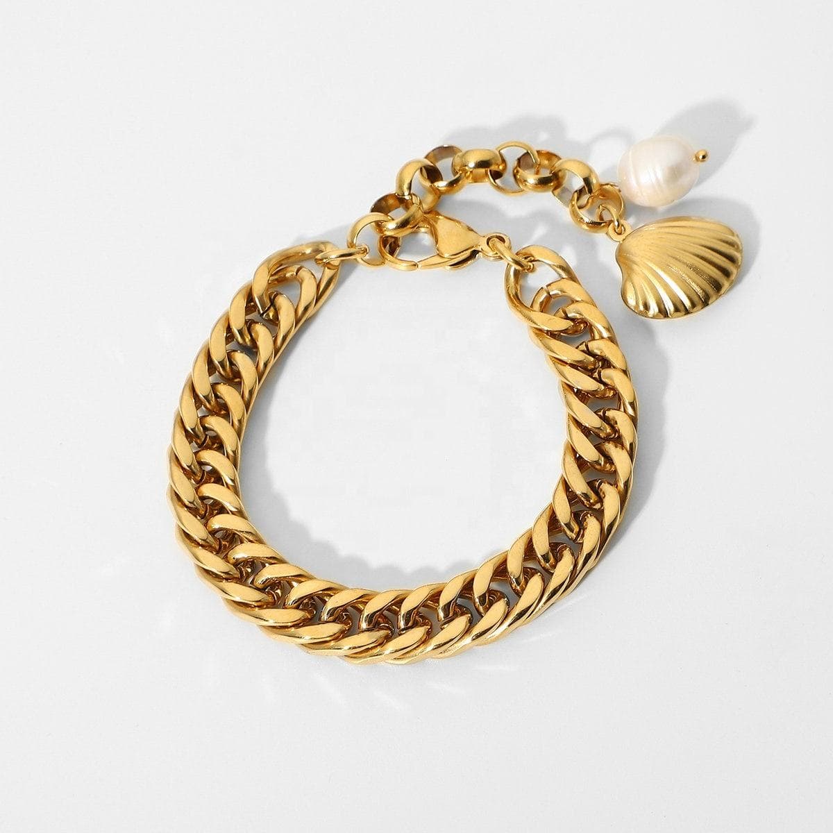 Freshwater Pearl Shell Bracelet 