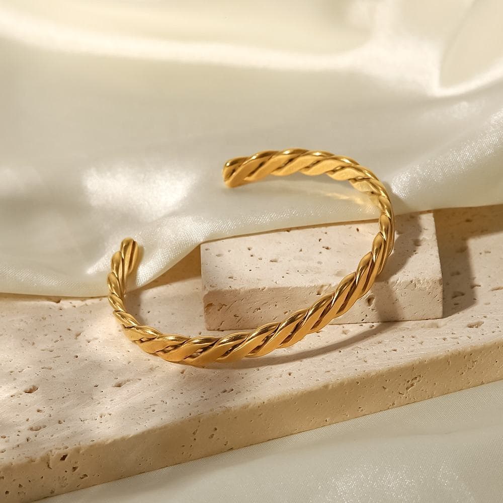 Twisted Cuff Bracelet 