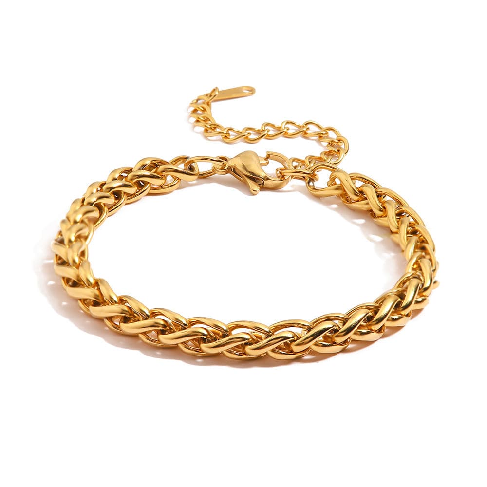 Braided Chain Bracelet 