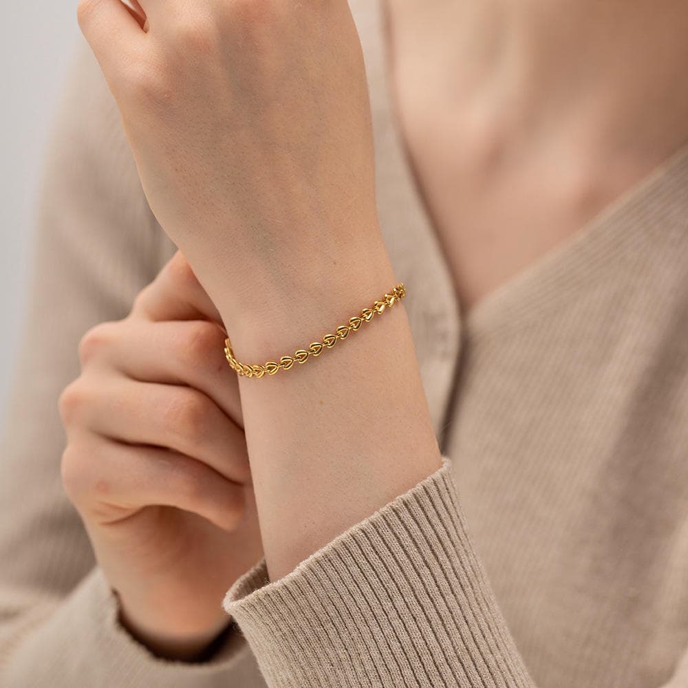 Beaded Chain Bracelet 
