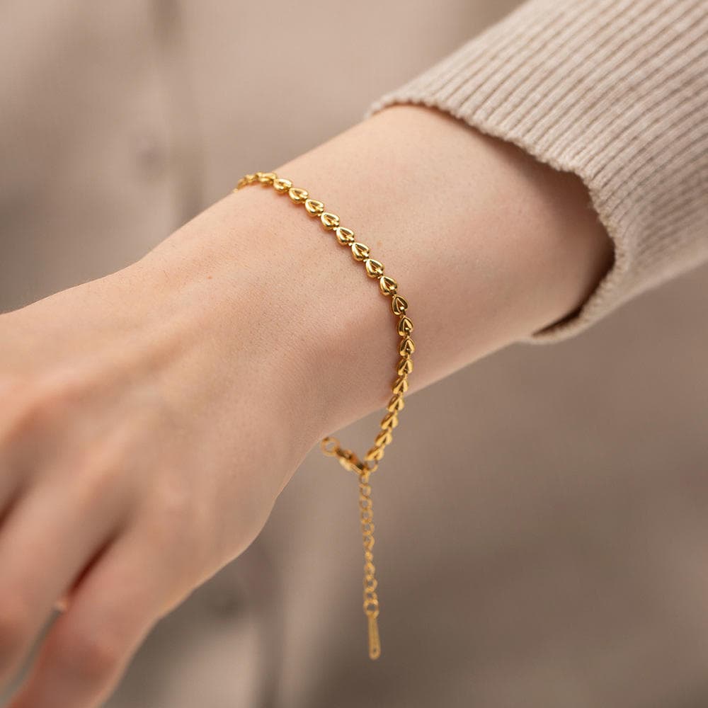 Beaded Chain Bracelet 