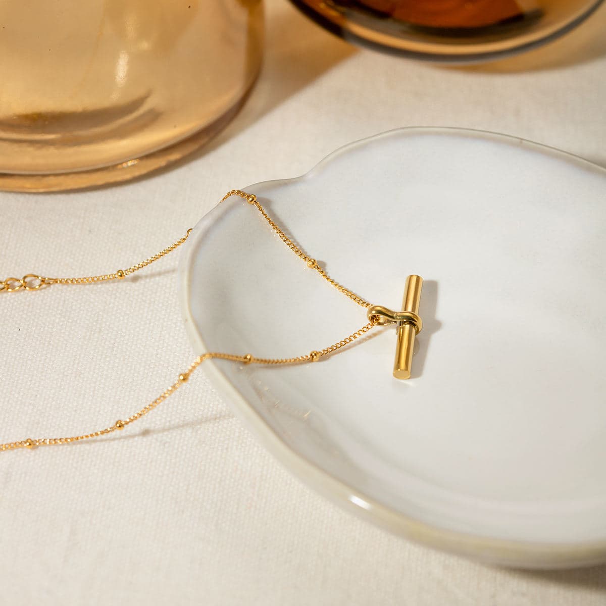 Minimalist Bar Anklet 
