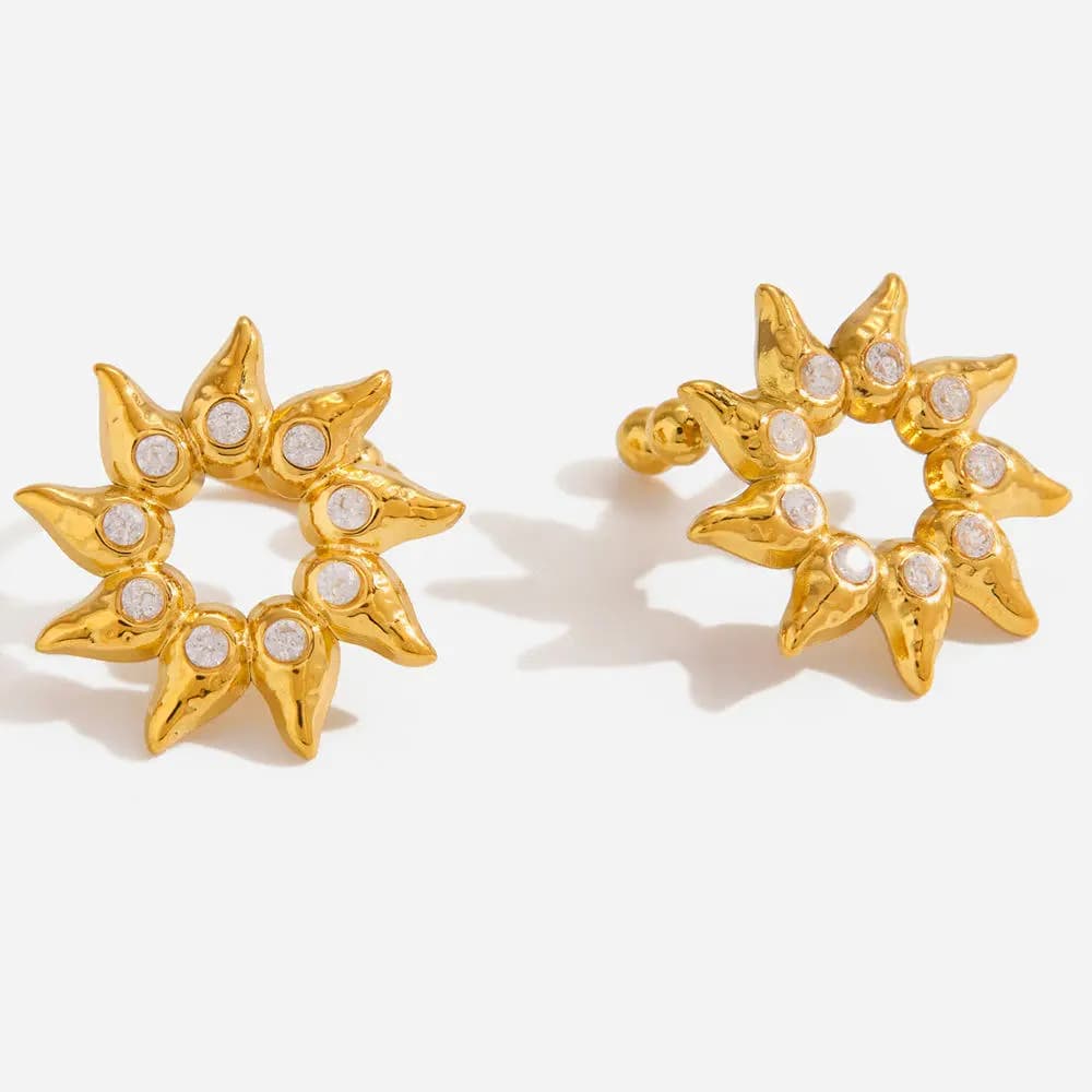 Sunburst Ear Cuff 