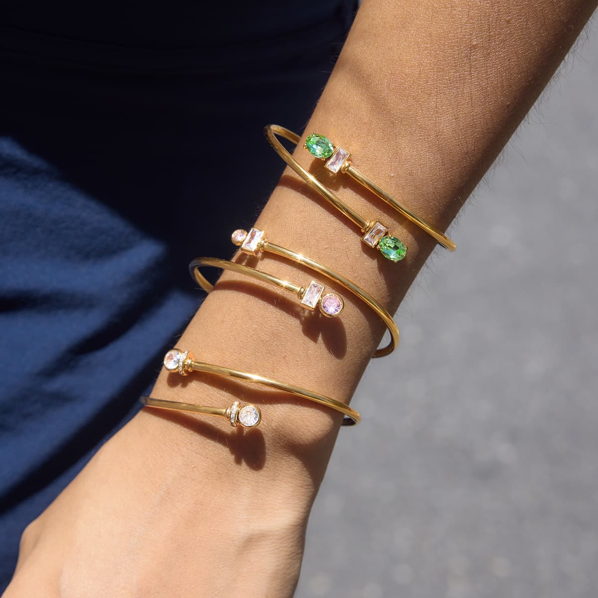 Crisscross Cuff Bracelet