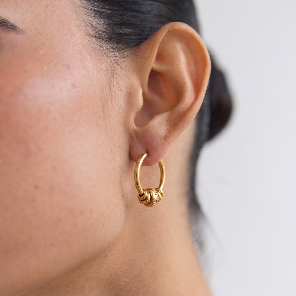 Celestial Hoop Earrings