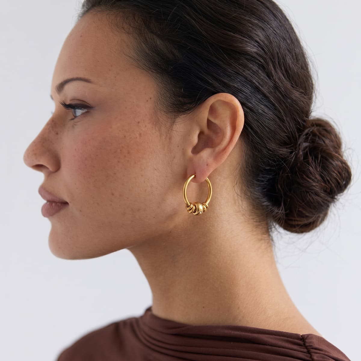 Celestial Hoop Earrings