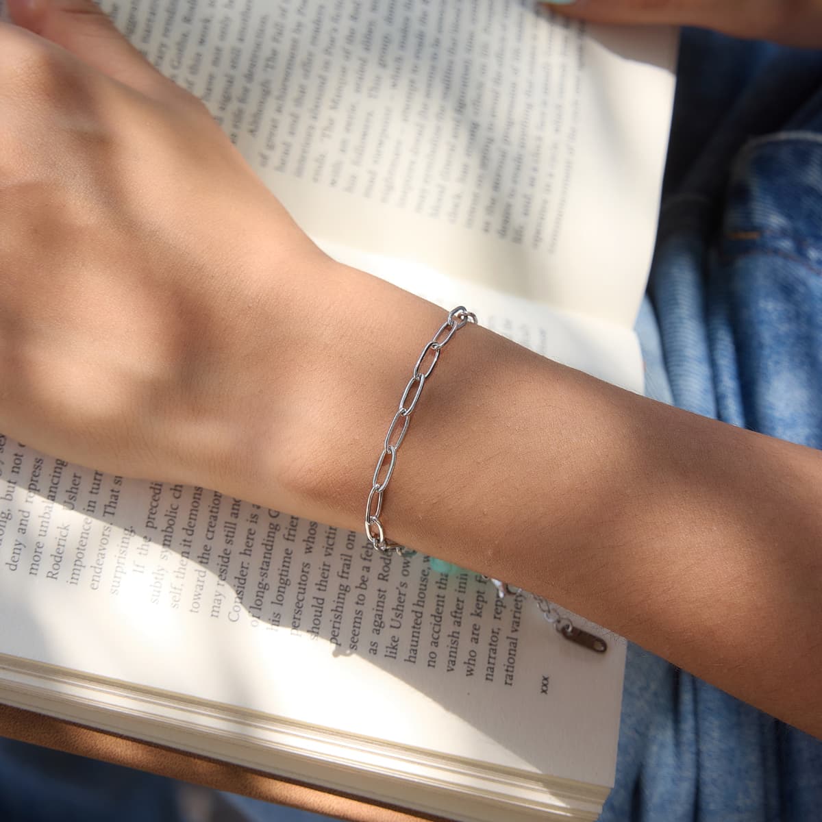 Paperclip Chain Bracelet 