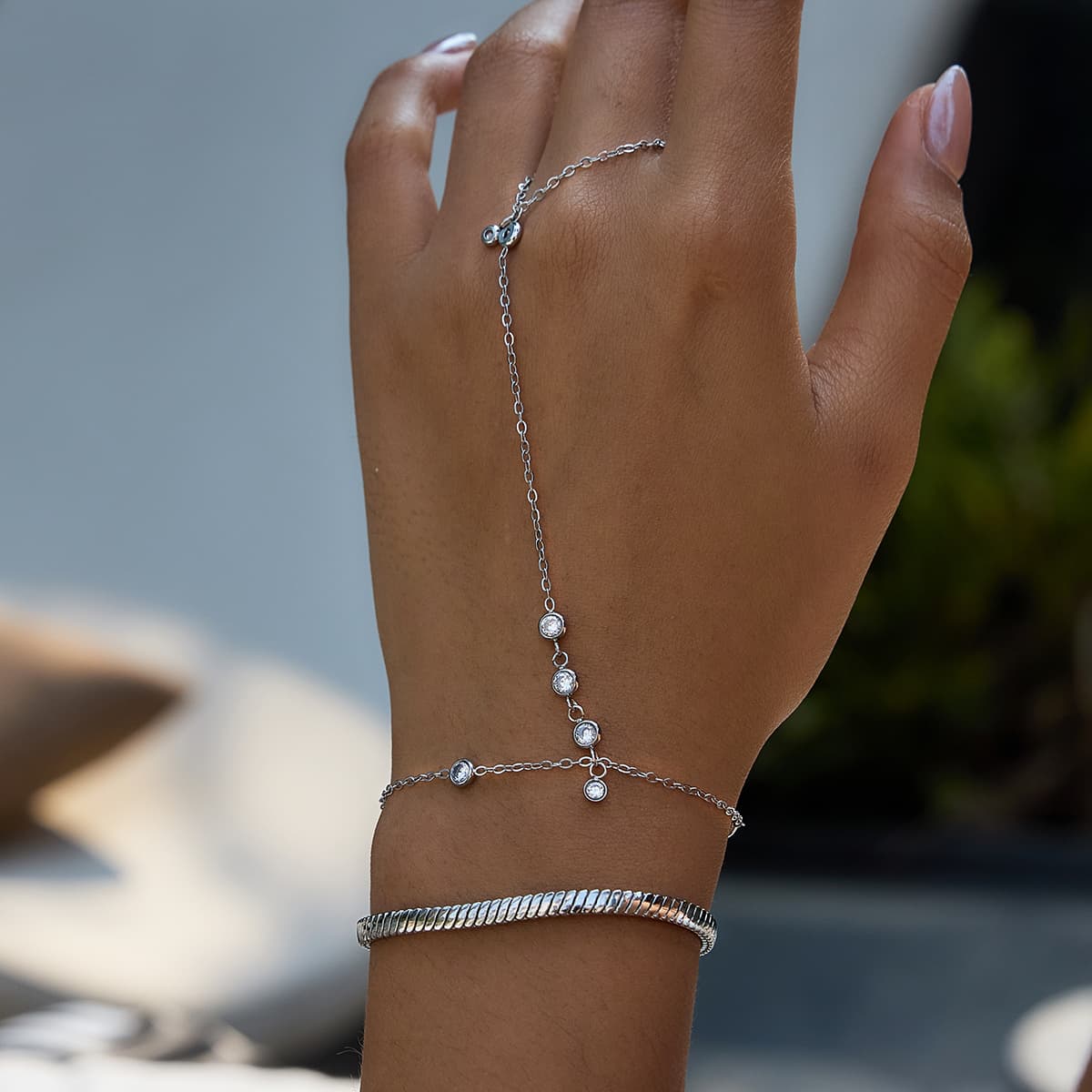 Crystal Hand Chain 