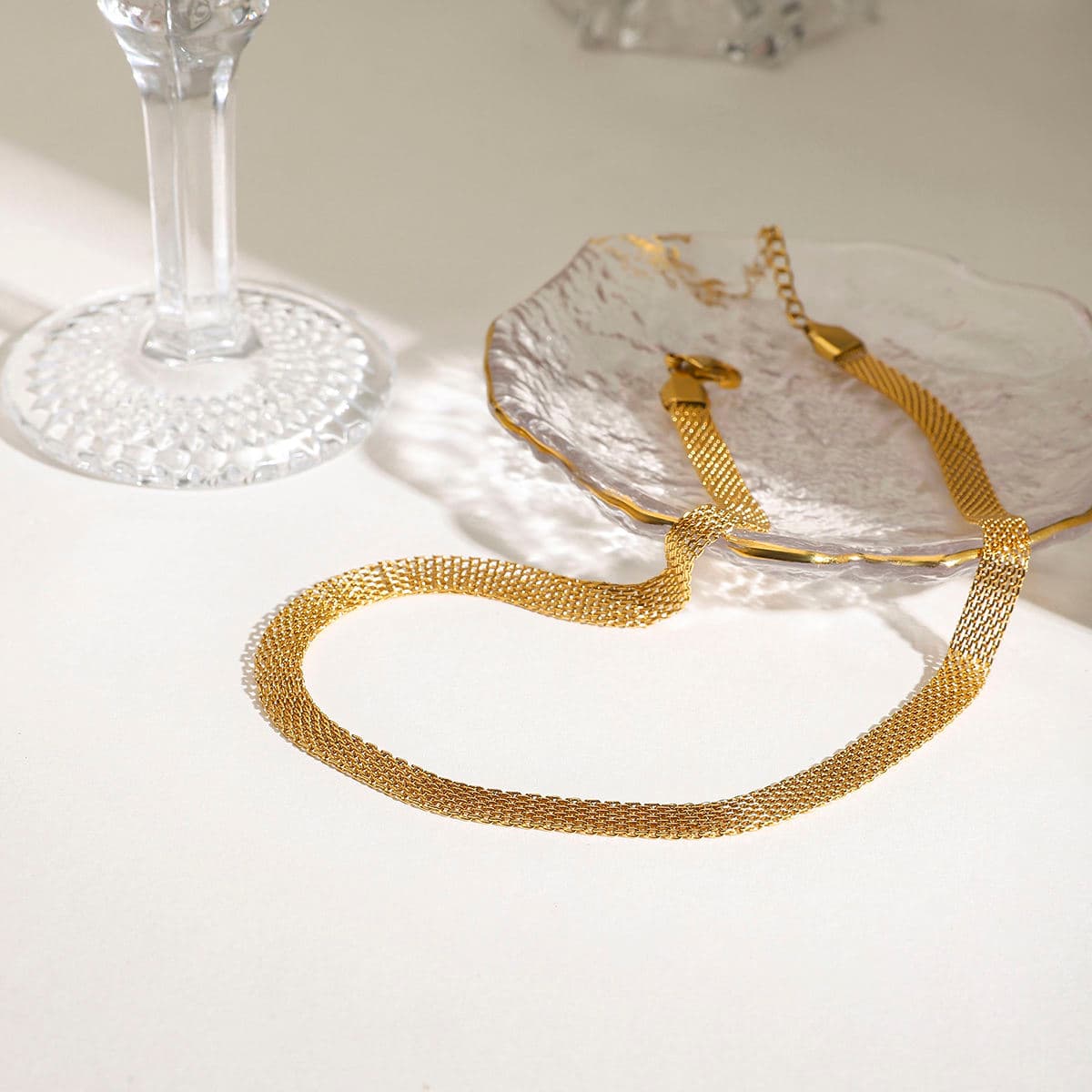 Classic Herringbone Necklace 