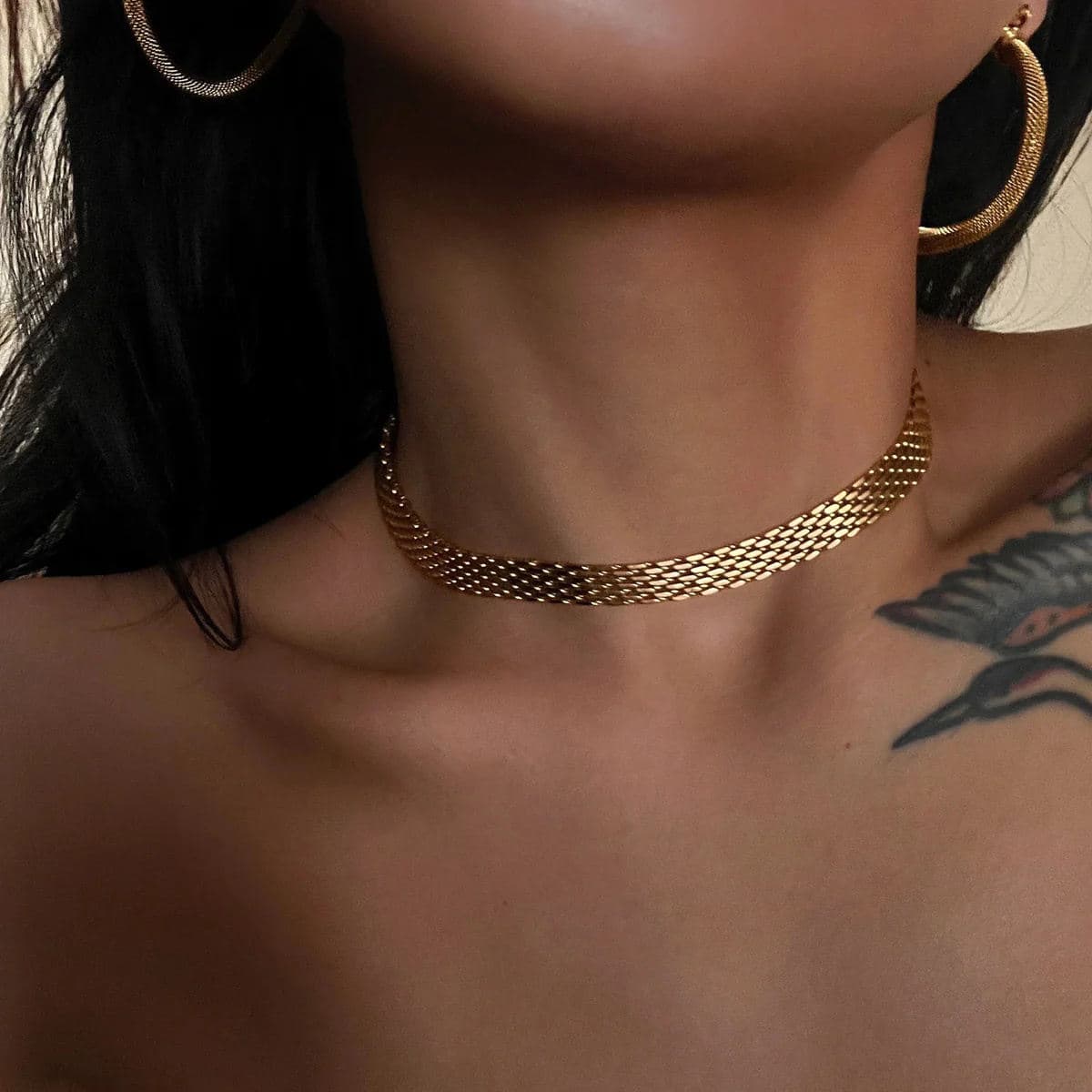 Classic Herringbone Necklace 