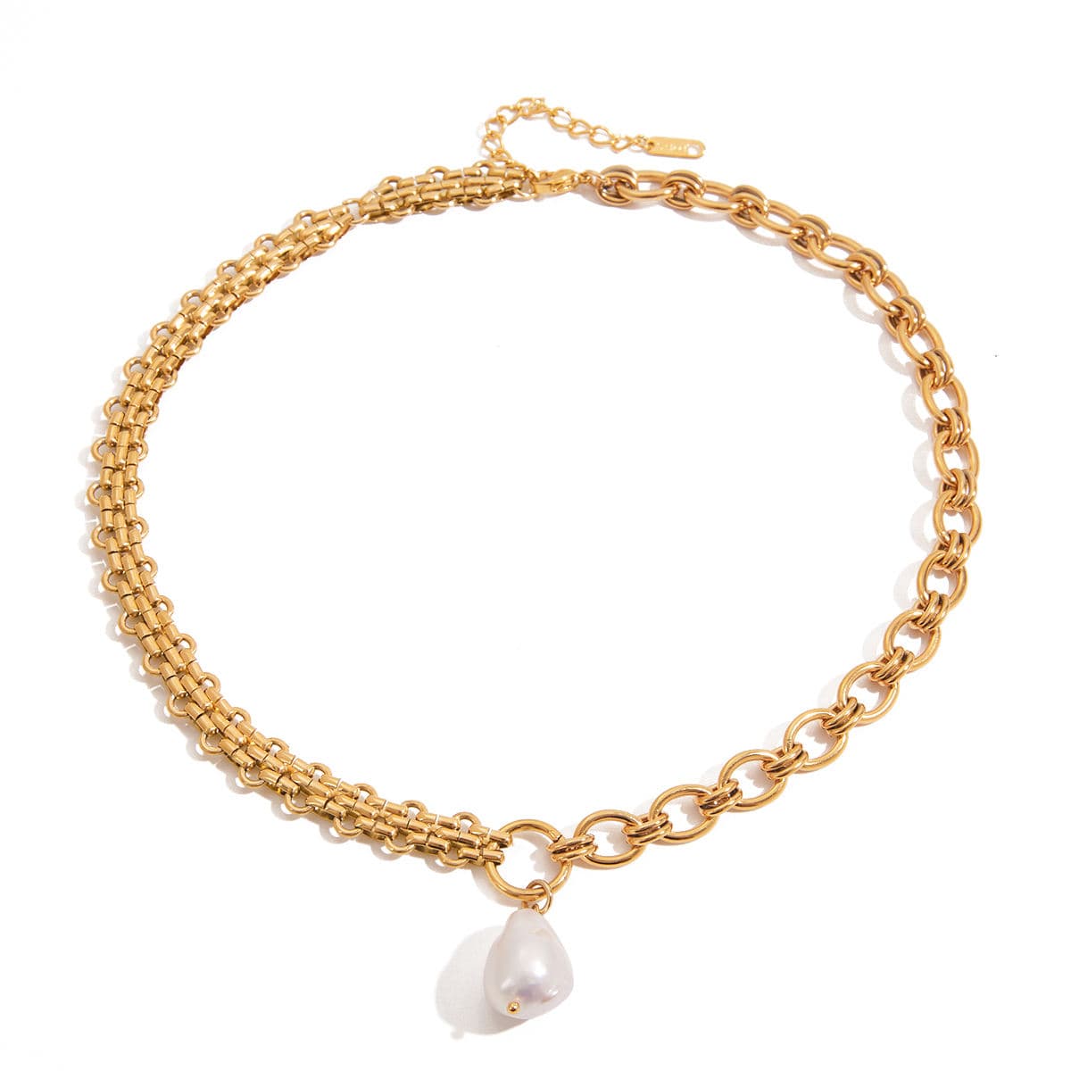 Freshwater Pearl Chain Necklace 