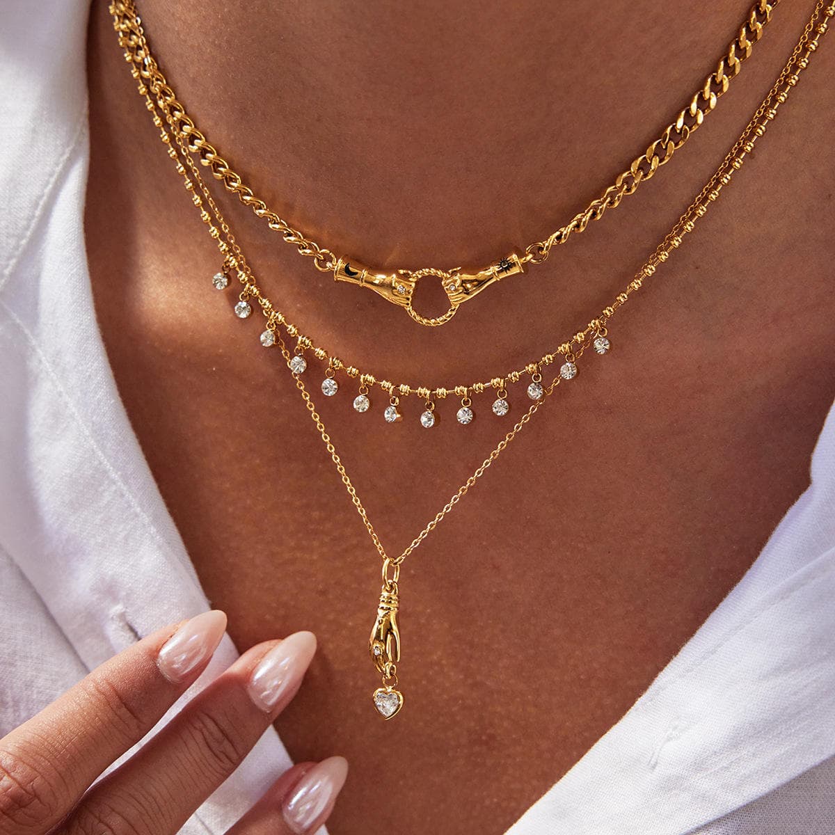 Handcuff Chain Necklace 