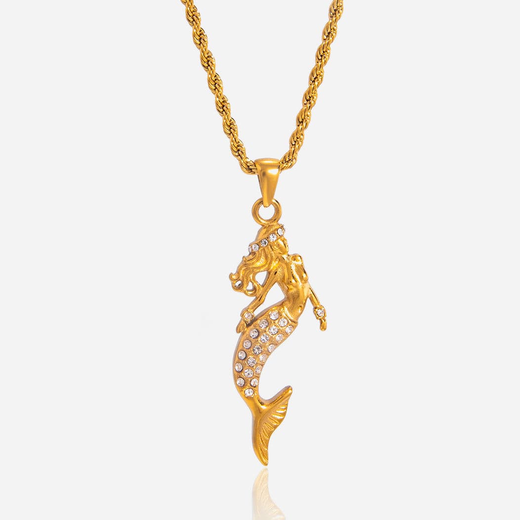 Mermaid Pendant Necklace 