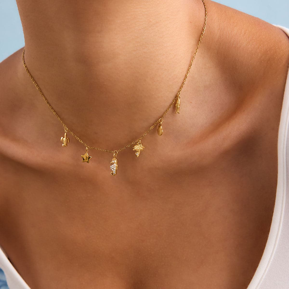 Coastal Charm Necklace 