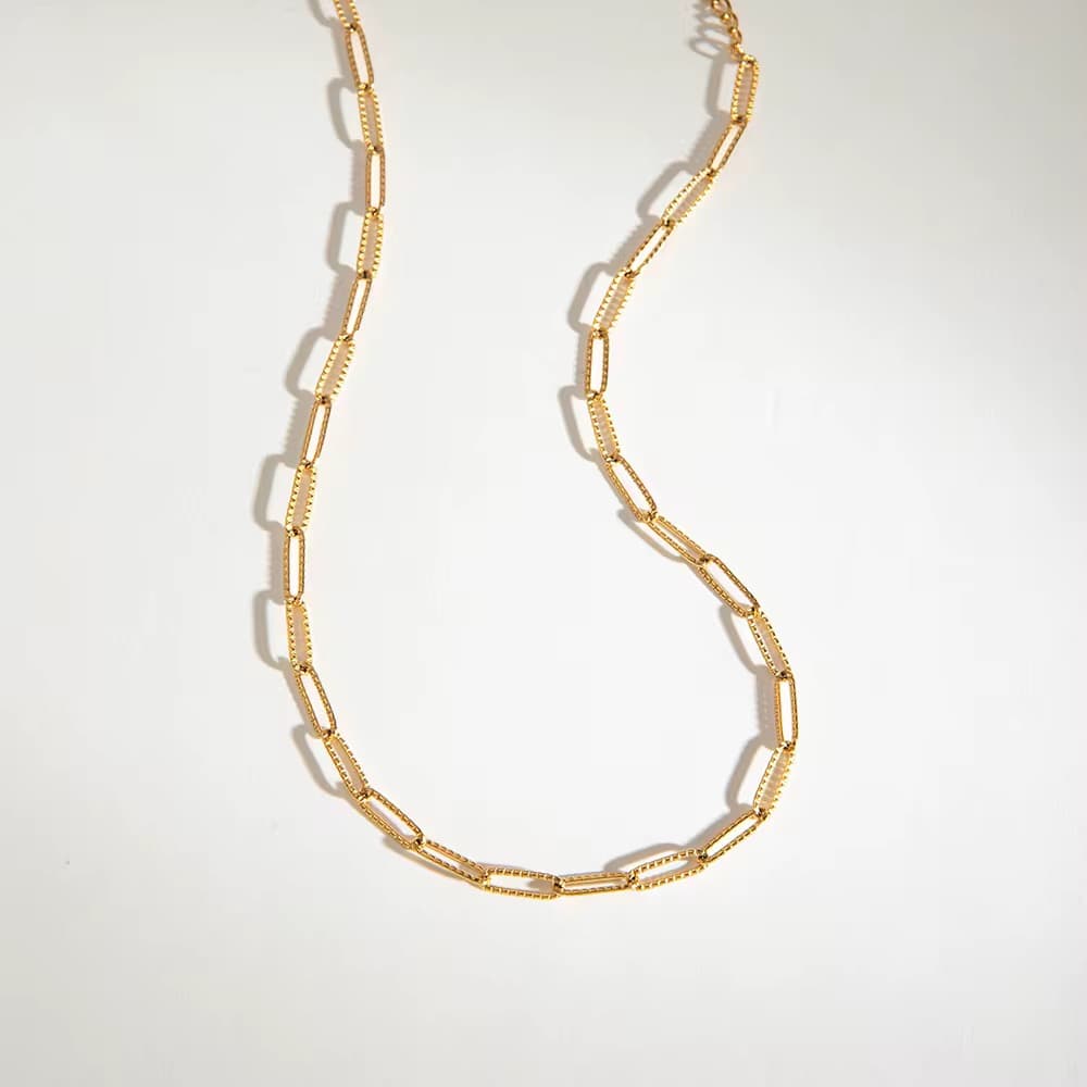 Paperclip Chain Necklace 