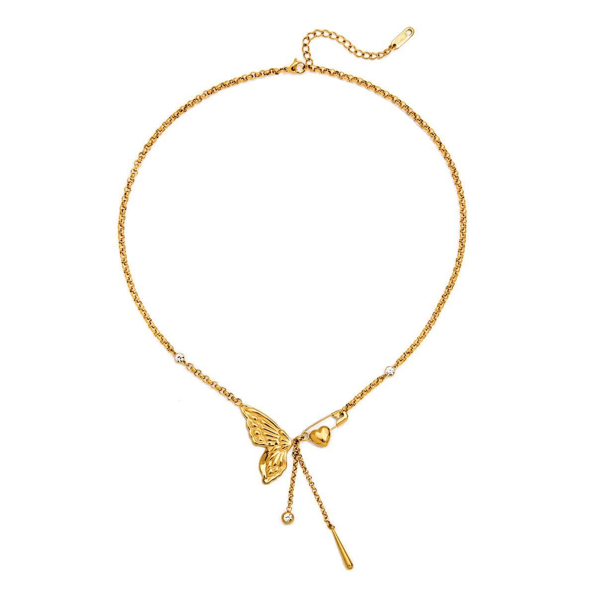 Butterfly Pendant Necklace