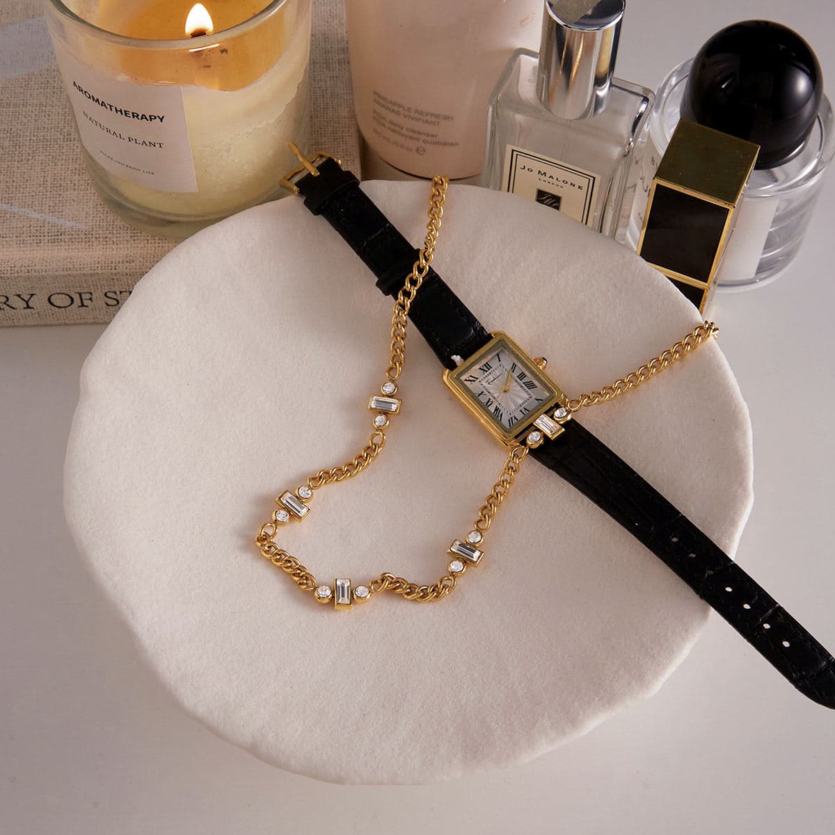 Geometric Crystal Necklace