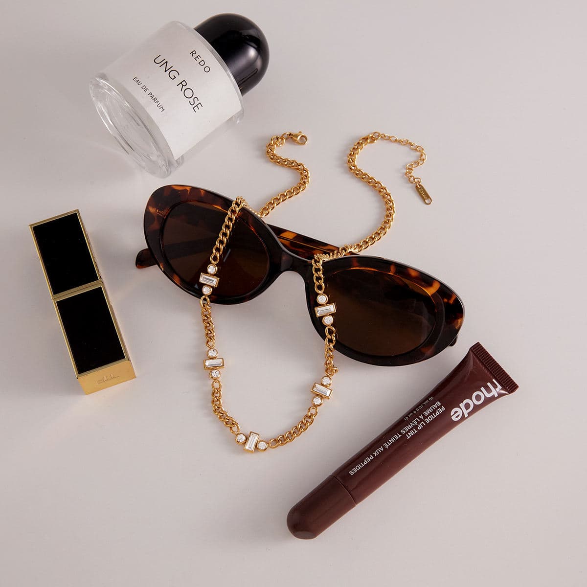 Geometric Crystal Necklace