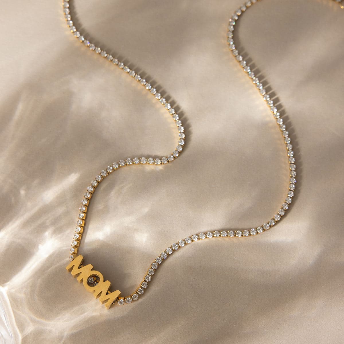 MOM Tennis Necklace