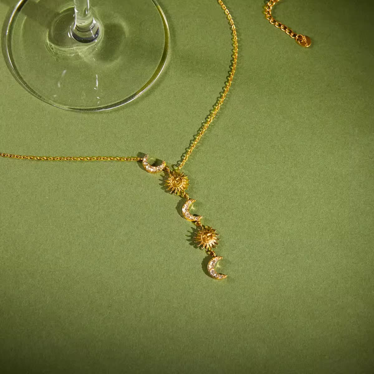 Celestial Y Necklace 