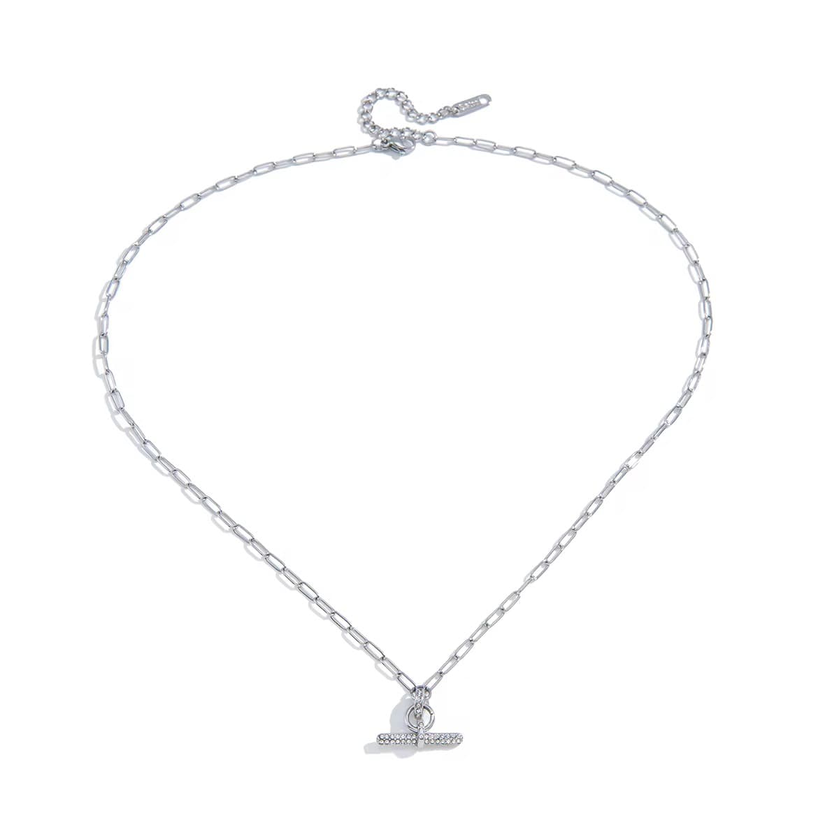 T-Bar Pendant Necklace