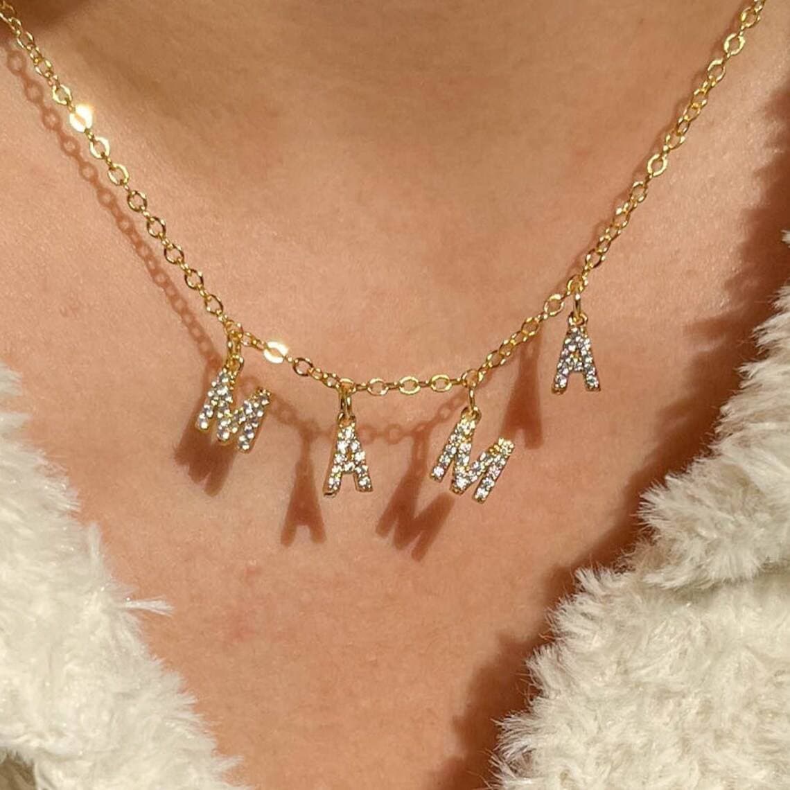 MAMA Charm Necklace 