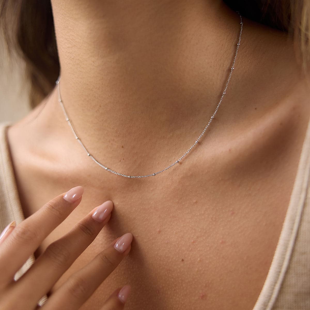 Dainty Station Necklace